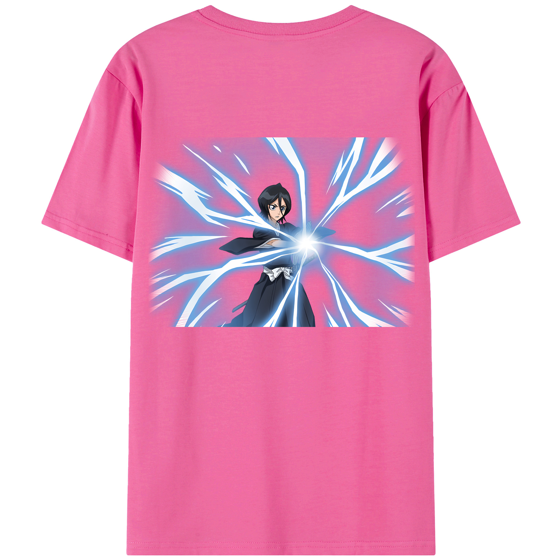 （画像用） ブリーチ 朽木ルキア BLEACH Kuchiki Rukia レディース半袖Tシャツ(バックプリント)